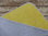Kapuzenbadetuch 80 x 80 cm, chrom-gelb