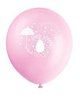 Luftballons 8er Set - Elefanten rosa