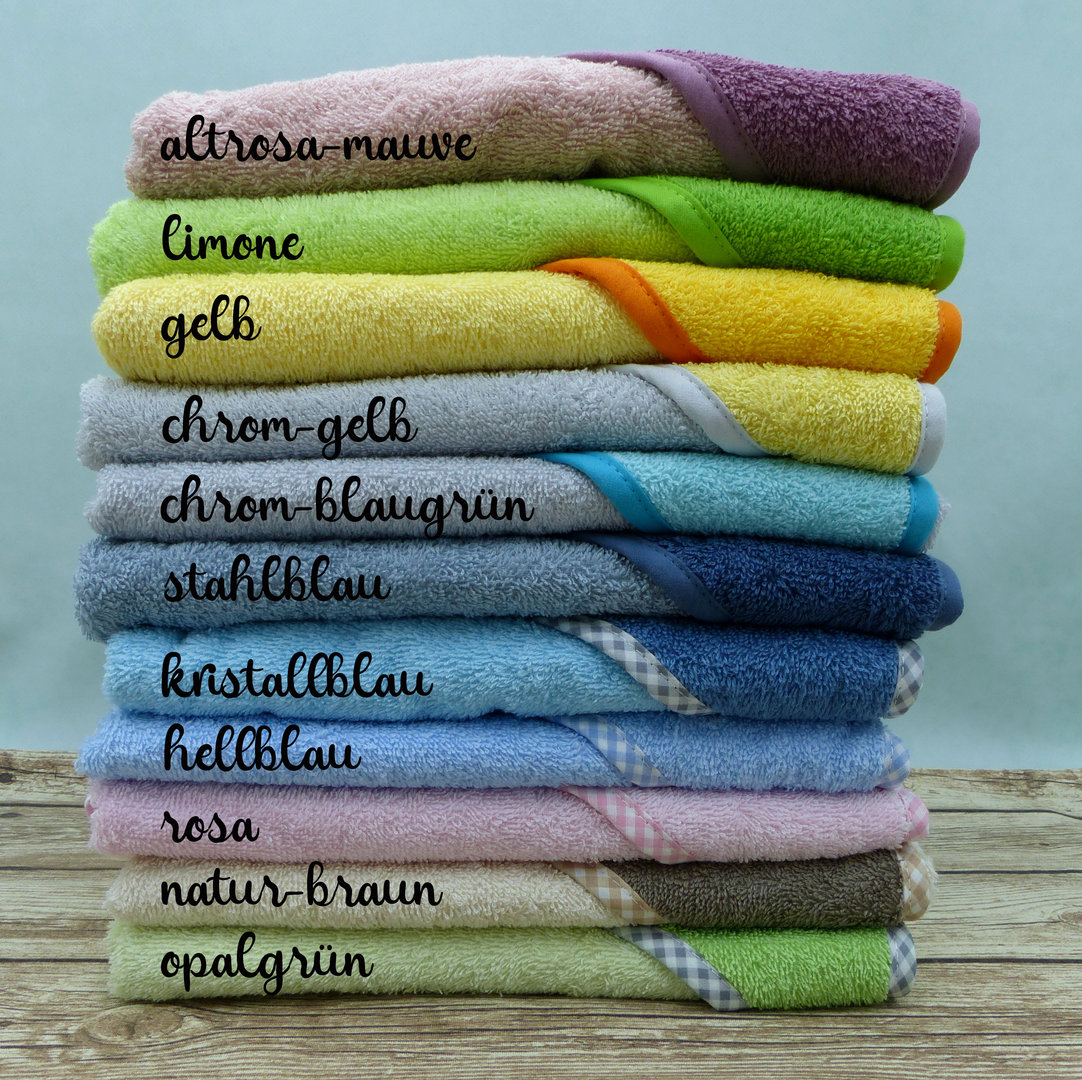 Wal und Personalisierte Name bestickt auf Handtücher Kapuzen Handtuch Bade Roben