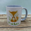 Tasse mit Namen Fuchs in Wunschfarbe